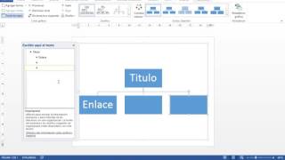 Crear mapa conceptual en Word utilizando SmartArt [upl. by Pfaff]