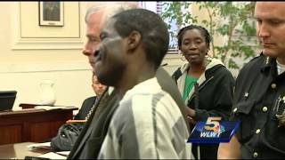 Convicted killer laughs as victims sister addresses court at sentencing [upl. by Sonia]