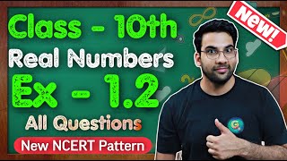 Class  10 Ex  12 Q1 to Q3 Real Numbers  New NCERT  CBSE  Green Board [upl. by Bate]