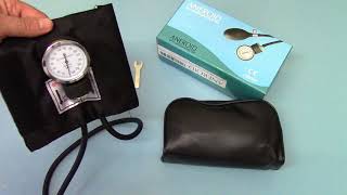 Valuemed Aneroid Sphygmomanometer amp Stethoscope set demo [upl. by Annovahs]