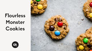 Flourless Monster Cookies [upl. by Elinad]