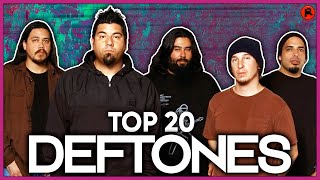 TOP 20 DEFTONES SONGS [upl. by Lowndes]