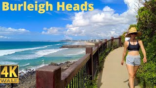 Burleigh Heads National Park  Tallebudgera Creek  4K Walking Tour  Gold Coast Australia 🇦🇺 [upl. by Asilec425]