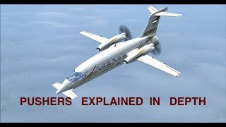 PUSHER AIRCRAFT Configuration EXPLAINED IN DEPTH [upl. by Sirrom]