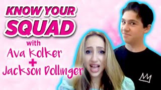 Sydney to the Max Stars Ava Kolker and Jackson Dollinger Play Know Your Squad [upl. by Pergrim170]