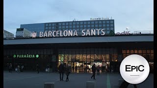 Estación Sants  Barcelona España HD [upl. by Notnek]