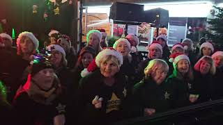 WHAT CHRISTMAS MEANS TO ME Rock Choir at Birkdale Lights Switch On 1st December 2024 [upl. by Adriana]