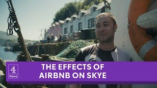 How Airbnb rentals are affecting Isle of Skye [upl. by Nagaek]