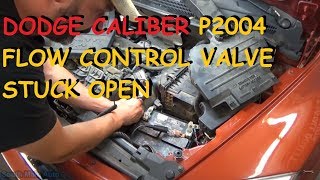 Dodge Caliber  P2004 Intake Manifold Runner Control Stuck Open [upl. by Nussbaum329]