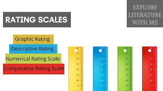 Rating Scale  Types of Rating Scale [upl. by Seraphim]