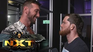 Kyle O’Reilly and Duke Hudson brawl backstage WWE NXT Aug 24 2021 [upl. by Trotta]