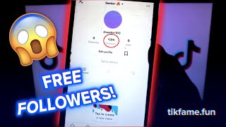 FREE TikTok Followers 2020 🔥  How To Get Unlimited TikTok Followers and Likes 😍 WORKING [upl. by Nosnek]