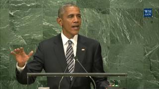 President Obama Speaks at the General Assembly [upl. by Hildy]