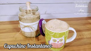 Cómo hacer CAPUCHINO INSTANTÁNEO Fácil y Espumoso [upl. by Averi]