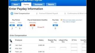 Intuit Full Service Payroll  See it in Action [upl. by Jason]