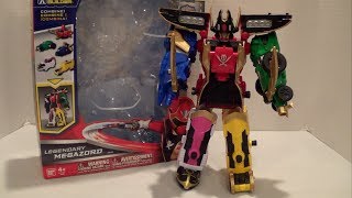 Legendary Megazord Review Power Rangers Super Megaforce [upl. by Lebazi]