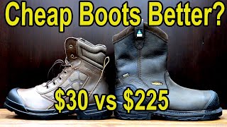 Are “CHEAP” Boots Better Timberland Carhartt Caterpillar Keen Wolverine Irish Setter Skechers [upl. by Ernesta]