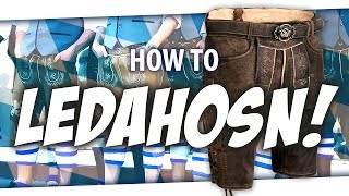 🎓 How to LEDERHOSEN [upl. by Noscire377]