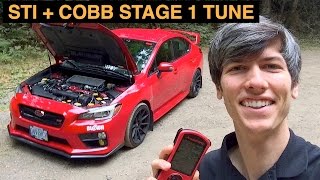 2015 Subaru WRX STI  COBB Stage 1 Tune  Review [upl. by Deden]