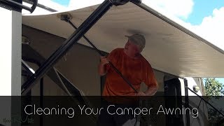 Cleaning Your Camper Awning [upl. by Eiramac]