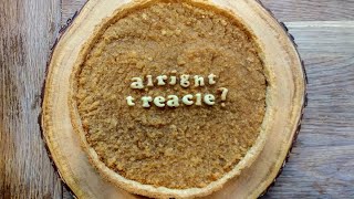 Treacle Tart classic recipe Alright Treacle    how to [upl. by Airtemak]