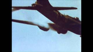 B17 Flying Fortress Attacked by Me109s [upl. by Adnwahsal]