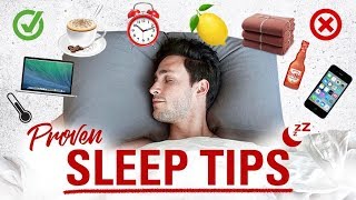 Proven Sleep Tips  How to Fall Asleep Faster  Doctor Mike [upl. by Atirrehs]