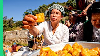 Myanmar RARE Street Food Tour Its Not What You Think [upl. by Morley]