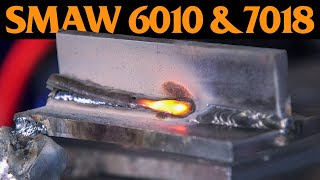 STICK WELDING for Beginners  SMAW 6010 amp 7018 [upl. by Ciardap]