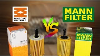 Mann vs Knecht  Oil Filter comparison [upl. by Roddy]