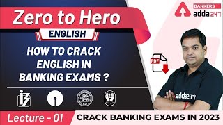 How to Crack English Section in Banking Exams 2024  Adda247 Banking Classes  Lec1 [upl. by Yokoyama475]