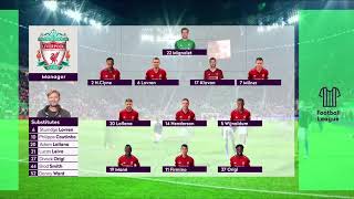 Premier League starting lineup animation motion graphic using After effect [upl. by Marelya445]