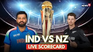 IND vs NZ Live Updates  ICC Champions Trophy 2025 Match Today  India Vs New Zealand  N18G [upl. by Minetta884]