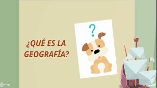 ¿Qué es la geografía [upl. by Novelia]