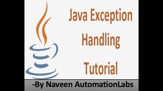 Exception Handling in Java [upl. by Riella]