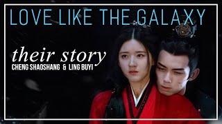 Love Like the Galaxy FMV ► Cheng Shaoshang amp Ling Buyi [upl. by Aihsetan396]