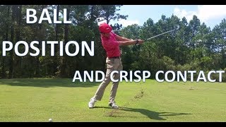 The Best Ball Position for Clean Contact Shot After Shot [upl. by Imuy320]