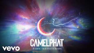 CamelPhat  Easier Sub Focus Remix Visualiser ft LOWES [upl. by Naneek]