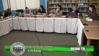 Hopkinton School Committee [upl. by Eisdnyl]