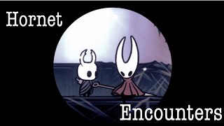 HollowKnight  All Hornet Encounters [upl. by Neyuq]