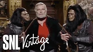 Monologue Charlton Heston is Captured by Apes  SNL [upl. by Maples456]