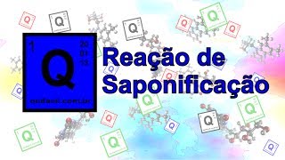 Química Orgânica  Reação de Saponificação produção de sabão [upl. by Muiram]