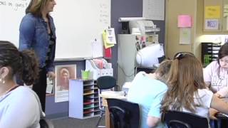 Classroom Clips  7th Grade Social Studies  Jill Reinfeld Part 1 [upl. by Dnilazor]