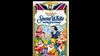 Opening to Snow White and the Seven Dwarfs UK VHS 1994 [upl. by Aneerahs]