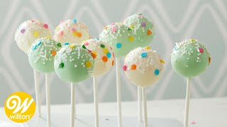 How to Make Cake Pops  Easy Recipe  Wilton [upl. by Ailecec855]