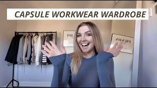 CAPSULE WORKWEAR WARDROBE [upl. by Rainwater]