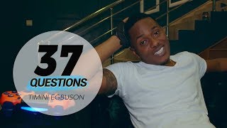 37 Questions with Actor Timini Egbuson [upl. by Kinnie]