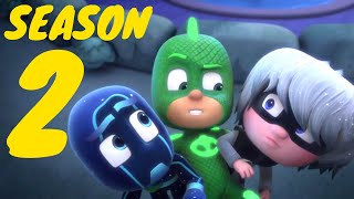 PJ Masks Season 2 Full Episodes 712  1 hour PJ Masks [upl. by Nobie]