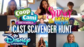 Sydney to the Max and Coop amp Cami Ask the World 🎉  Virtual Scavenger Hunts  Disney Channel [upl. by Ellehcit]