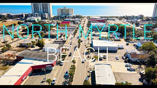 4K North Myrtle Beach SC  Aerial Experience [upl. by Miharba]